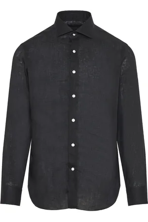 BARBA Casual Shirts, male, , 4XL, Italian Linen Shirt for Men