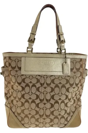 Coach Pre-owned Tote Bags, female, , ONE SIZE, Pre-owned Canvas shoulder-bags