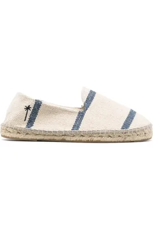 MANEBI Yucatan Canvas Flat Espadrilles