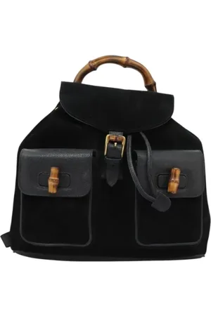 Gucci Pre-owned Backpacks, female, , ONE SIZE, Pre-owned Suede backpacks