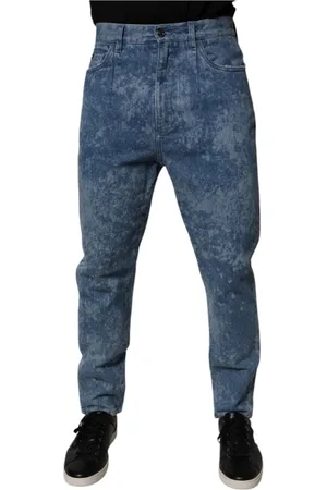 Dolce & Gabbana Tie Dye Skinny Denim Jeans