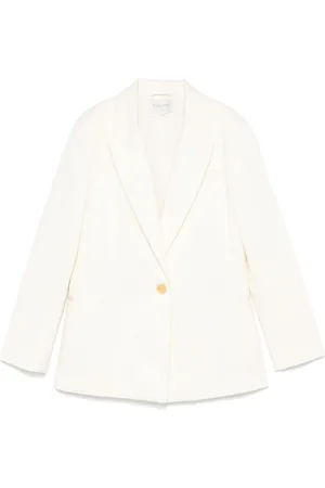 FORTE FORTE Blazers, female, , S, Ivory Jacket Women