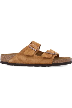 Birkenstock Sliders, male, , 7 UK, Suede Summer Sandals