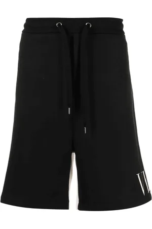 VALENTINO Casual Shorts, male, , XS, High Waisted Cotton Shorts /White