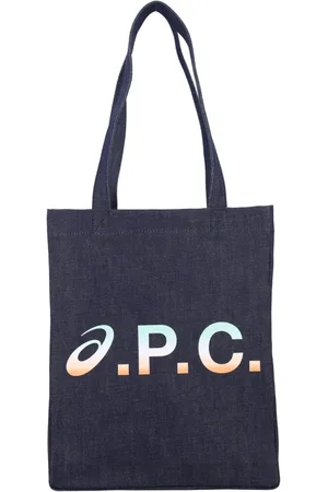 Asics Tote Bags, unisex, , ONE SIZE, Denim Tote Bag Indigo Ss25