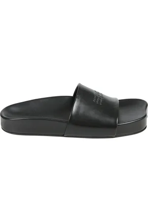 Maison Margiela Sliders, male, , 7 UK, Flat Anatomic Sandals in Leather