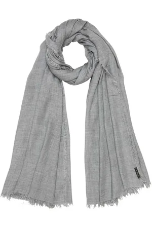 Faliero Sarti Winter Scarves, female, , ONE SIZE, Modal and cashmere fringed scarf