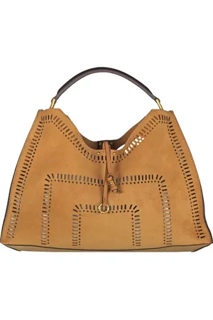 Gianni chiarini Handbags, female, , ONE SIZE, Suede Handbag with Perforated Details