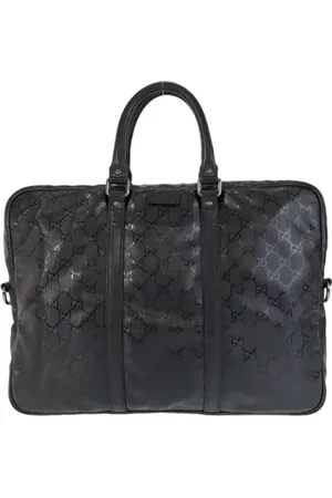 Gucci Pre-owned Handbags, male, , ONE SIZE, Pre-owned Canvas briefcases