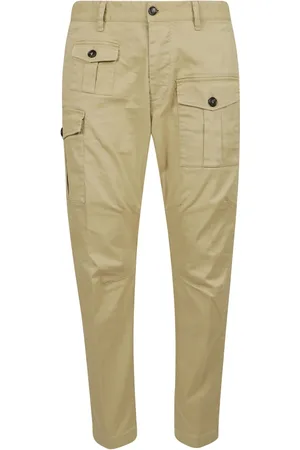 Dsquared2 Cargo Trousers with hidden button closure