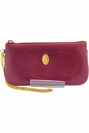 Cartier Pre-owned Clutches, female, , ONE SIZE, Pre-owned Leather pouches