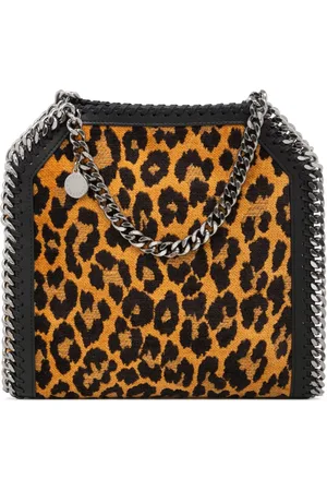 Stella McCartney Handbags, female, , ONE SIZE, Animal Print Mini Handbag with Strap