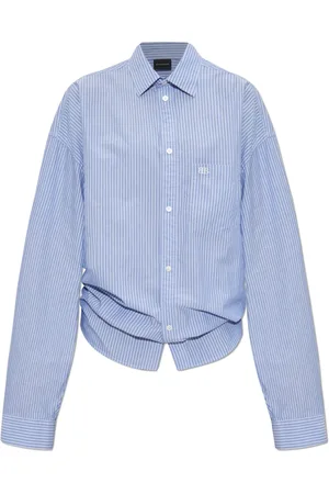 Balenciaga Shirts, female, , XS, Shirt with stripe pattern