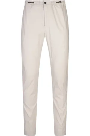 PT Torino Straight Trousers, male, , 3XL, Grey Cotton Blend Elastane Socks