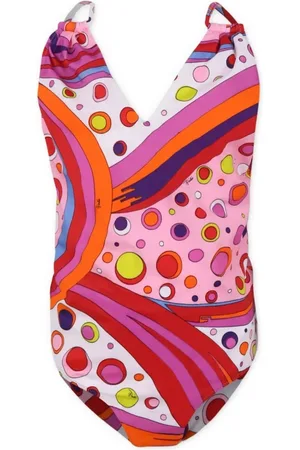 Emilio Pucci Multicolour Swimsuit Composition 80% Polyamide