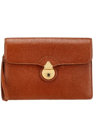 Burberry Pre-owned Clutches, female, , ONE SIZE, Pre-owned Leather clutches