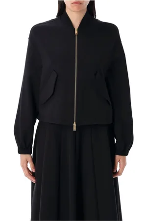 Fabiana Filippi Zip-throughs, female, , S, Cropped Scuba Windbreaker Outerwear