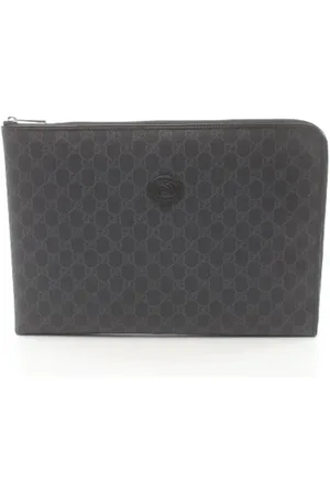 Gucci Pre-owned Clutches, male, , ONE SIZE, Pre-owned Canvas clutches