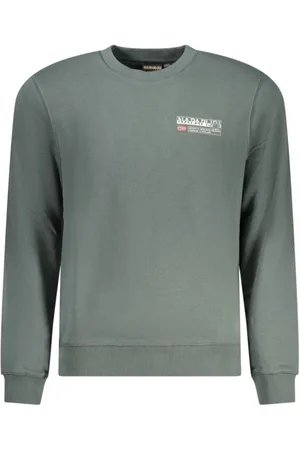 Napapijri Sweatshirts, male, , XL, Cotton Sweatshirt with Logo Print
