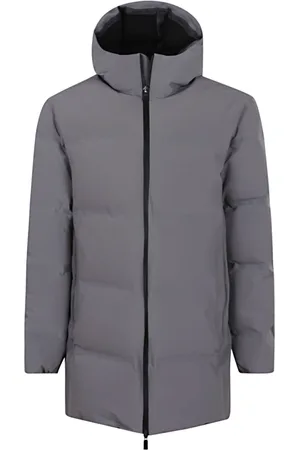 HERNO Grey Parka Jacket Aw24