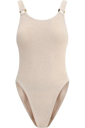 Hunza G Tortoiseshell Ring One-Piece Swimsuit