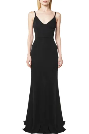 ALBERTO AUDENINO Gowns, female, , M, Elegant Open Back Long Dress
