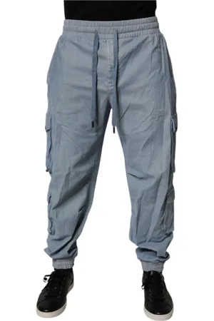 Dolce & Gabbana Cargo Jogger Trousers with Drawstring