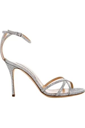 Sergio Rossi High Heel Sandals, female, , 2 UK, Elegant Godiva Backstrap Sandals