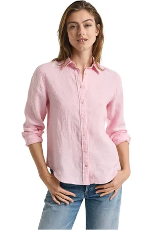 GANT Linen Shirt - Geranium