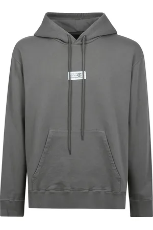 Maison Margiela Hoodies, male, , L, Hoodie with Long Sleeves and Logo
