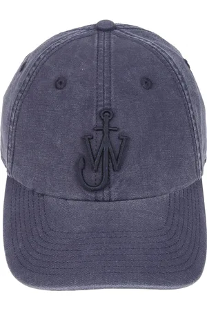 J.W.Anderson Caps, male, , ONE SIZE, Cotton Baseball Cap with Adjustable Buckle