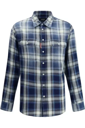 Dsquared2 Casual Shirts, male, , L, Check Shirt with Patch Pockets