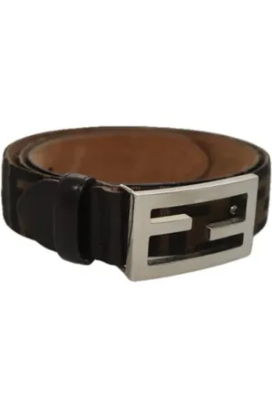Fendi Pre-owned Canvas belts