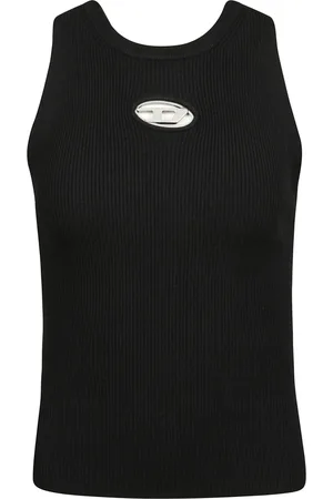Diesel Ribbed Knit Tank Top