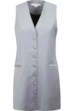 REMAIN Birger Christensen Vests, female, , L, Sleeveless Jacket with Adjustable Back Buckle