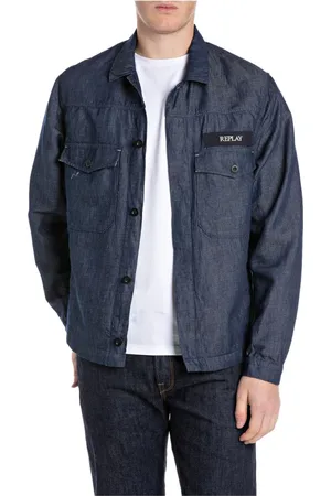 Replay Denim Jackets, male, , S, Denim Jacket Urban Style