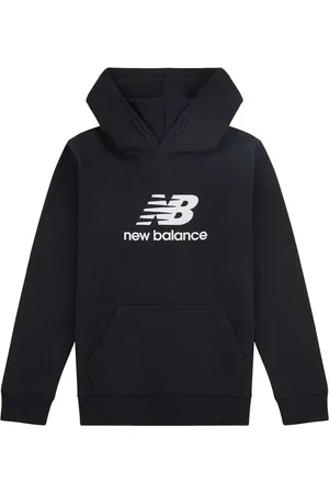 New Balance Hooded Cotton Sweatshirt with Zipper