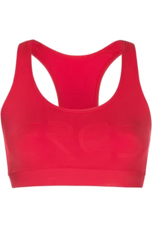 ERES Printed Logo Racerback Sports Bra