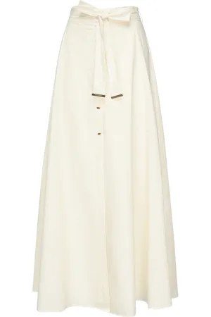 Guess Flared Skirt with Gold Button Closure