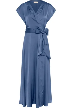 Cream Midi Dresses, female, , M, Elegant Crnoretta Dress Bering Sea