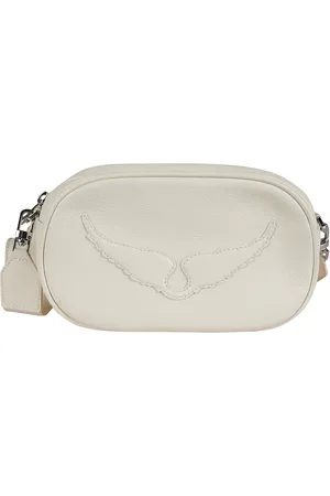 Zadig & Voltaire Grained Leather Crossbody Bag Black