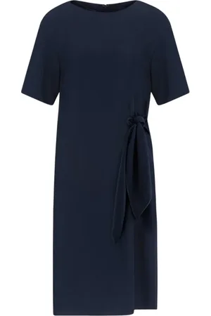 Emporio Armani Short Dresses, female, , L, Dress with Round Neck