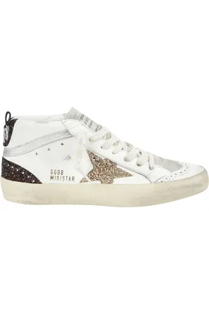 Golden Goose Sneakers, female, , 3 UK, Glitter Star Mid-Top Trainers
