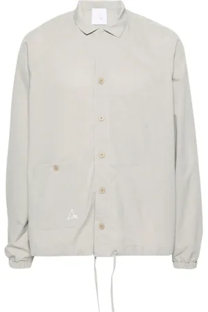 ROA Casual Shirts, male, , XL, Stylish Perforated Shirt in Sand