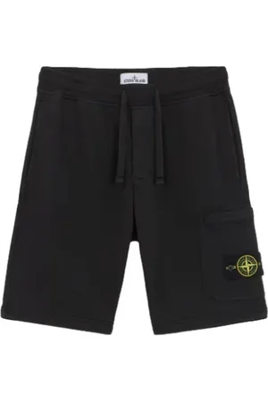 Stone Island Casual Shorts, male, , W29, Cargo Bermuda Shorts with Drawstring Waistband