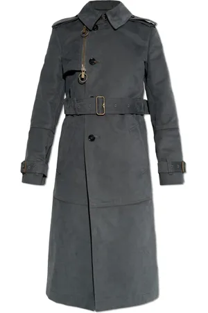 Burberry Cotton Trench Coat with Belt