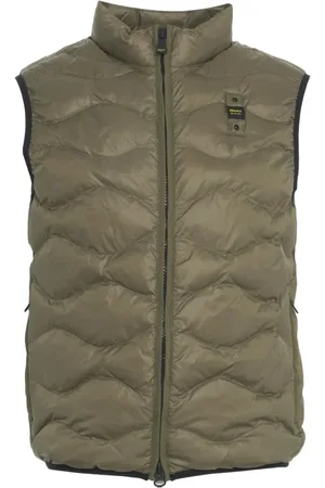Blauer Vests, male, , XL, Quilted Vest with High Collar