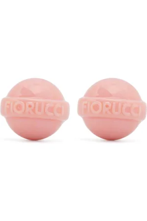 Fiorucci Circular Design Clip-On Earrings