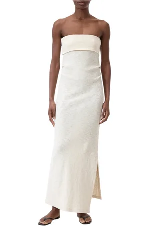 Closed Bandeau Dress Bouclé Cotton Elegant