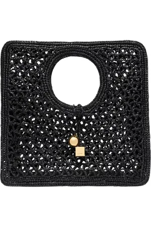 Jacquemus Handbags, female, , ONE SIZE, Beach Square Bag Raffia